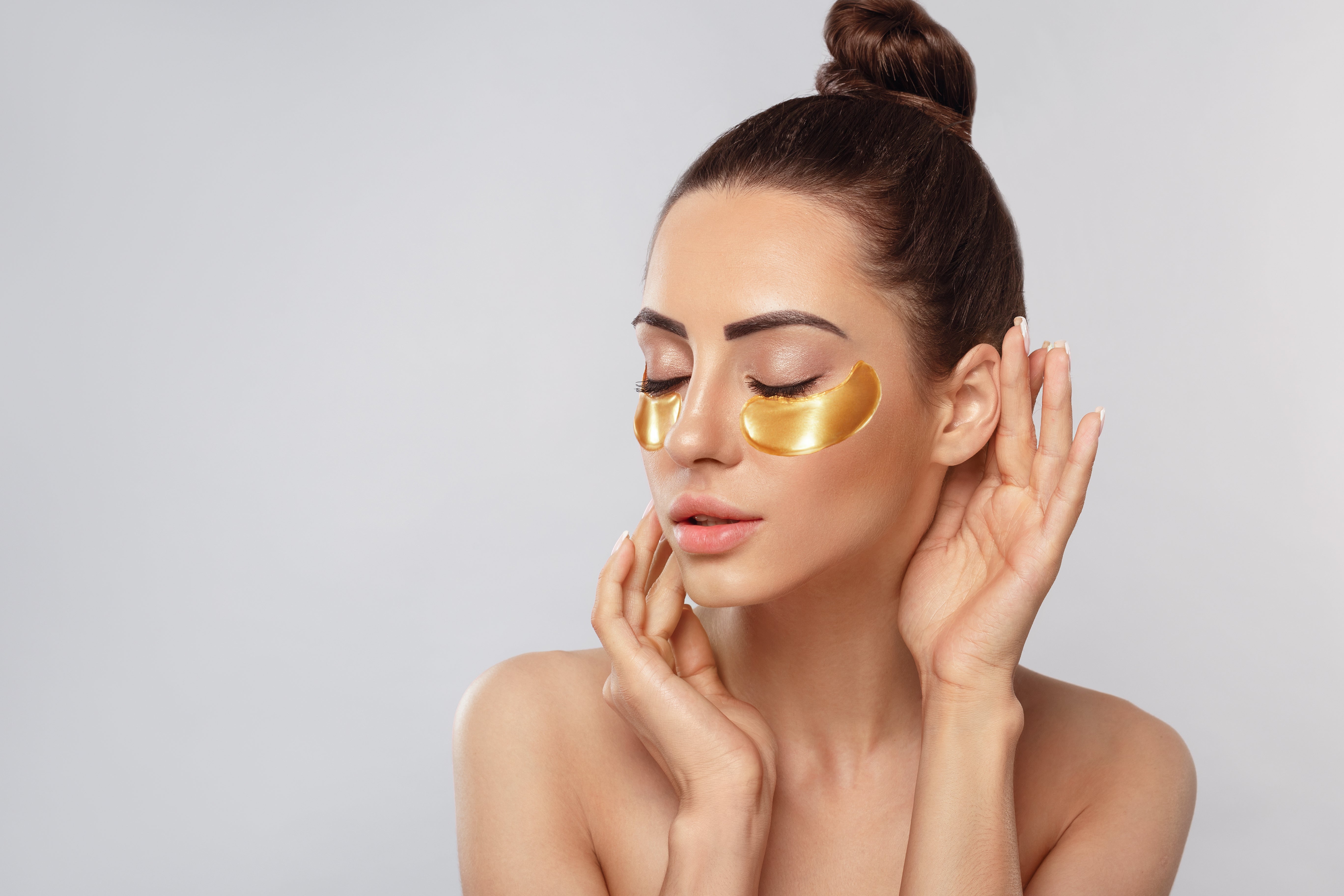 Hydra Bright Gold Eye Mask